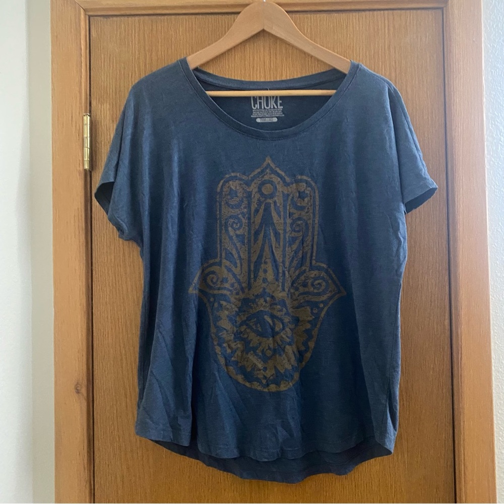 CHOKE • Hamsa 🪬 Five Fingers T-Shirt - XL